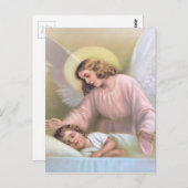 Kinderschutzgel, Vintag, Fortpflanzung, Postkarte (Vorne/Hinten)