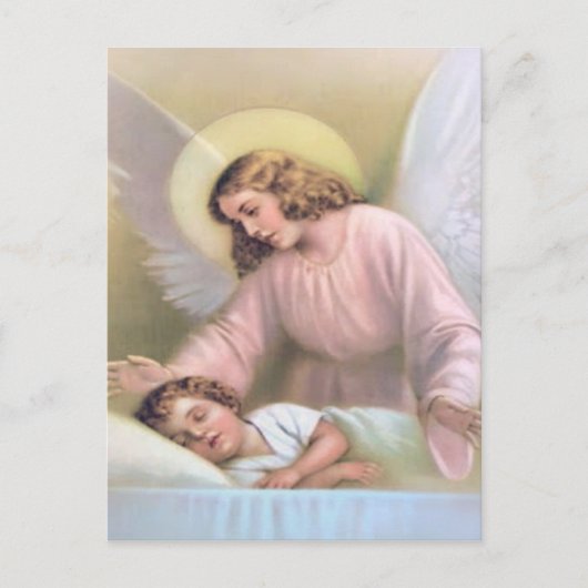 Kinderschutzgel, Vintag, Fortpflanzung, Postkarte (Vorderseite)