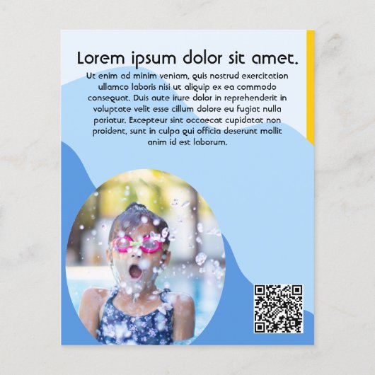 Kinderschwimmkurse Flyer (Hinten)