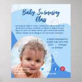 Kinderschwimmkurse Poster (Vorne)