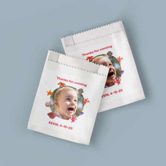 Kindersegelfeier im Sommer Geschenktütchen