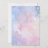 Kindersegler Nautical Baby Shower Einladung (Rückseite)