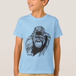 KinderShirt für Dian Fossey Gorilla-Kapital T-Shirt