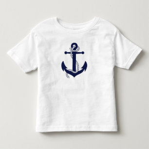 Kindershirts - Maritimes Anker & Seil Kleinkind T-shirt