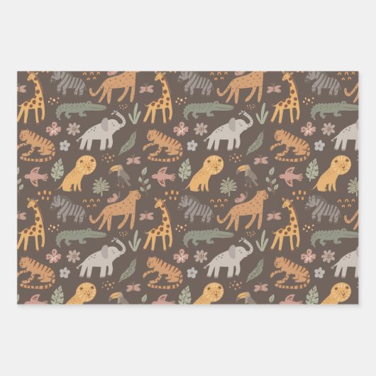 Kindersicherari-Set Geschenkpapier Set (Vorderseite)