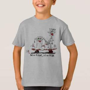 KinderSkate-Shirt-Skateboarding T-Shirt
