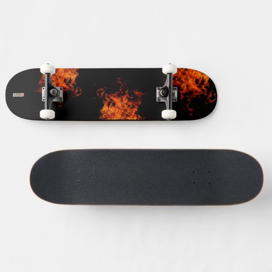 Kinderskateboard mit Flammen Skateboard (Horizontal)