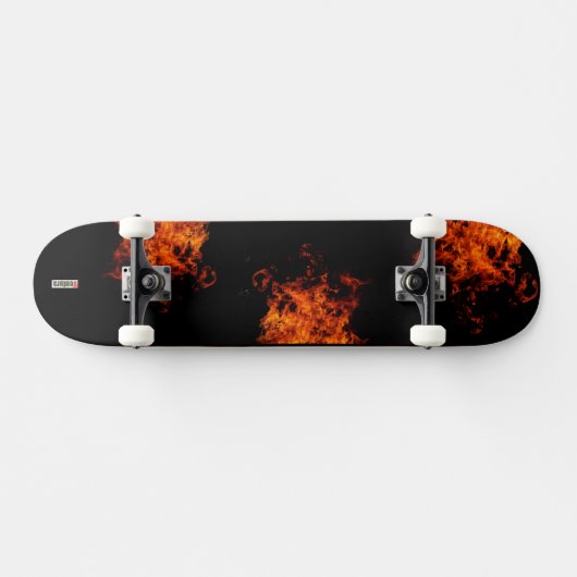 Kinderskateboard mit Flammen Skateboard (Horizontal)