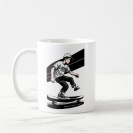 Kinderskateboarder-Tasse Kaffeetasse