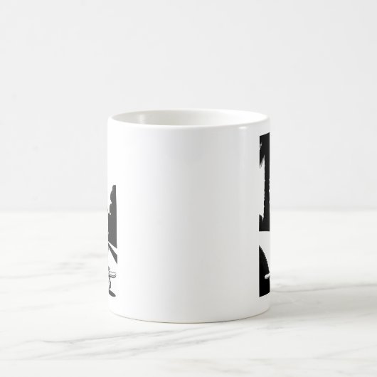 Kinderskateboarder-Tasse Kaffeetasse (Mittel)