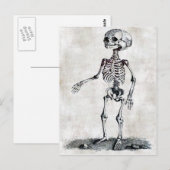 Kinderskelettkarte Postkarte (Vorne/Hinten)