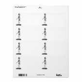 Kinderskelettzeichen (Vorne)