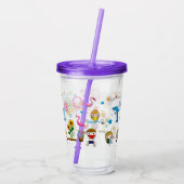 Kindersommer Acryltrinkbecher (Rückseite)