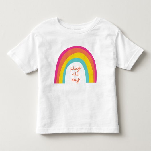 Kinderspiel den ganzen Tag T - Shirt (Vorderseite)