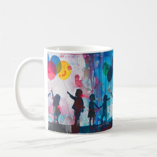 Kinderspiel - Design 1 Kaffeetasse (Links)