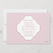 Kinderspiel Einladung zum religiösen Foto (Rückseite)