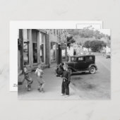 Kinderspiel in Wisconsin, 1930er Postkarte (Vorne/Hinten)