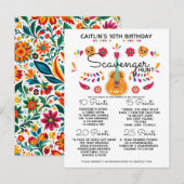 Kinderspiel-Kinderfiesta-Party Ankündigungspostkarte (Vorne/Hinten)