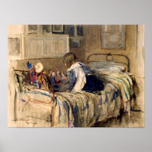 Kinderspiel-Kunst-Poster Poster (Vorne)