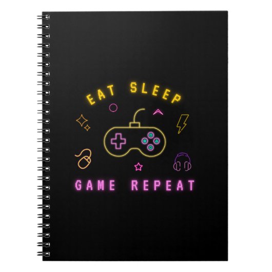 Kinderspiel - lustiges, niedliches Schuldesign Notizblock (Vorderseite)