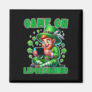 Kinderspiel St. Patrick's Video Game T-Shirt Game Magnet