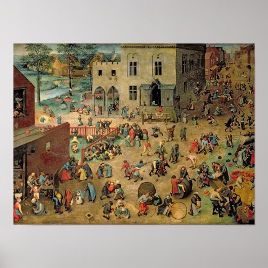 Kinderspiele , 1560 poster (Vorne)