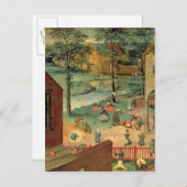 Kinderspiele , 1560 postkarte (Vorne/Hinten)