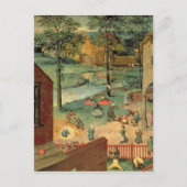 Kinderspiele , 1560 postkarte (Vorderseite)