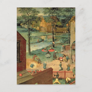 Kinderspiele , 1560 postkarte