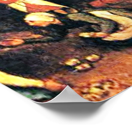 Kinderspiele, berühmte Kunstwerke, Poster (Ecke)