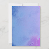 Kinderspiele bunter Himmel 1. Geburtstag Einladung (Rückseite)