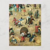 Kinderspiele: Details der untersten Postkarte (Vorderseite)