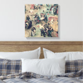 Kinderspiele: Einzelheiten rechts unten Leinwanddruck (Insitu (Schlafzimmer))