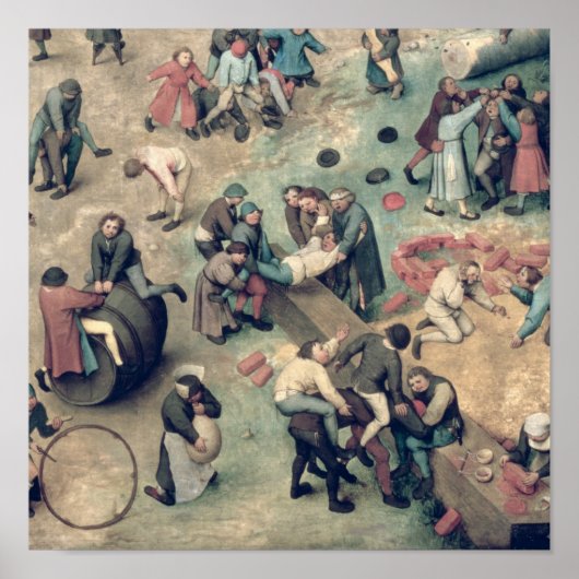 Kinderspiele: Einzelheiten rechts unten Poster (Vorne)