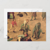 Kinderspiele im Detail Spielen von Schaltfrosch Postkarte (Vorne/Hinten)