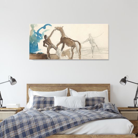 Kinderspiele Leinwanddruck (Insitu (Schlafzimmer))