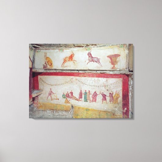 Kinderspiele Leinwanddruck (Vorderseite)