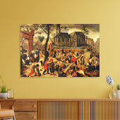 Kinderspiele Leinwanddruck (Insitu (Wohnzimmer))