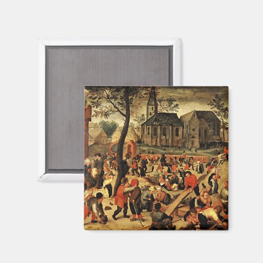 Kinderspiele Magnet (Vorderseite/Rückseite)