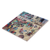 Kinderspiele, Pieter Bruegel Fliese (Seite)