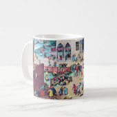 Kinderspiele, Pieter Bruegel Kaffeetasse (Vorderseite Links)