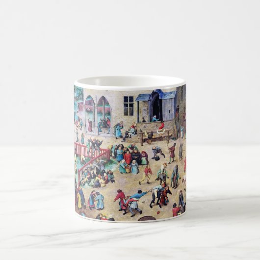 Kinderspiele, Pieter Bruegel Kaffeetasse (Mittel)
