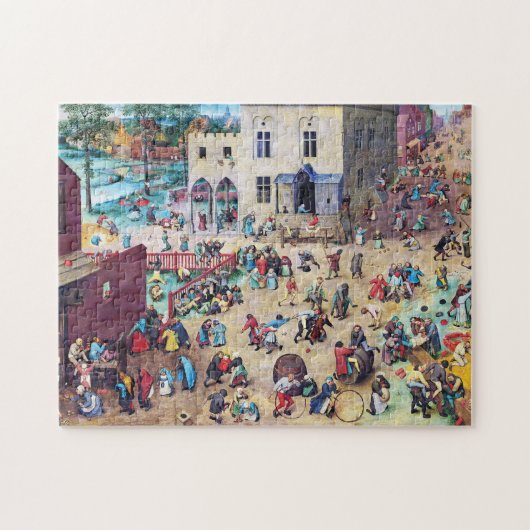 Kinderspiele, Pieter Bruegel Puzzle (Horizontal)