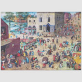 Kinderspiele, Pieter Bruegel Seidenpapier (Vorderseite)