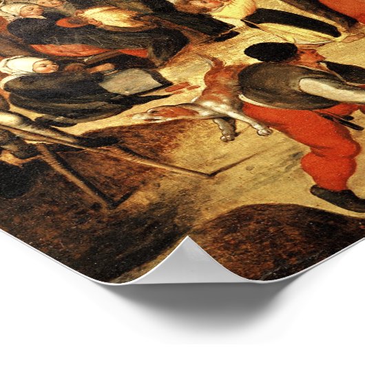 Kinderspiele Poster (Ecke)