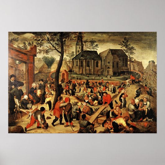 Kinderspiele Poster (Vorne)