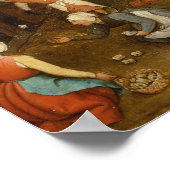 Kinderspiele von Pieter Bruegel the Elder Poster (Ecke)