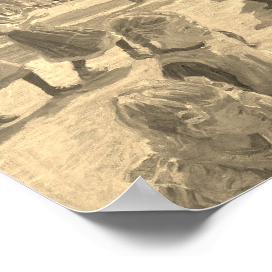 KINDERSPIELEN VON PETER HANSEN POSTER (Ecke)