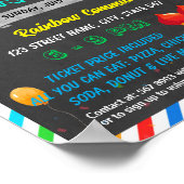 Kinderspielerlebnisvorlage Poster (Ecke)