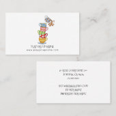 Kinderspielgruppennetzwerke Telefonnummerkarte (Vorne/Hinten)